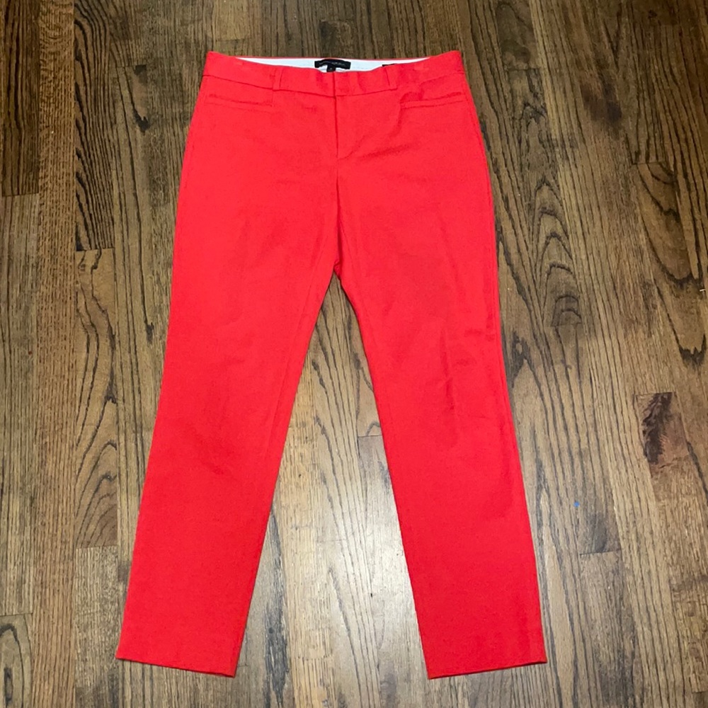 NEVER WORN Banana Republic Sloan Pants Size 6 - RED